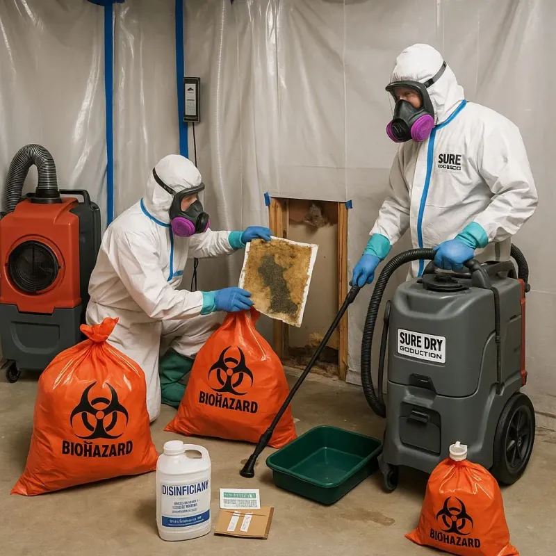 Contaminated Water Handling Protocols process in Copiague, NY