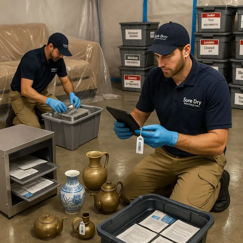 Content Protection and Restoration process in Copiague, NY
