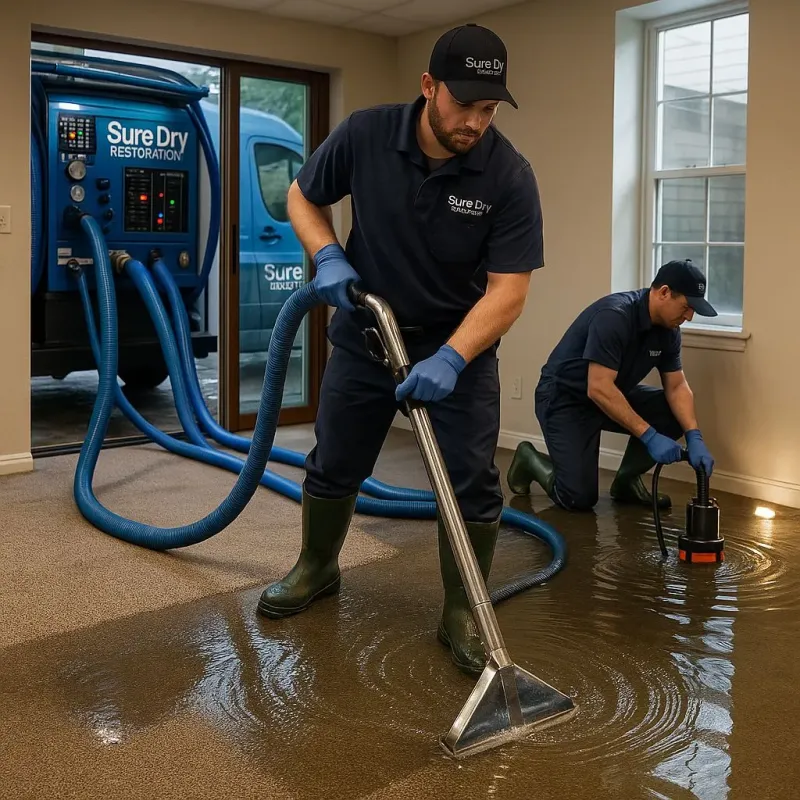 Water Extraction and Removal process in Copiague, NY